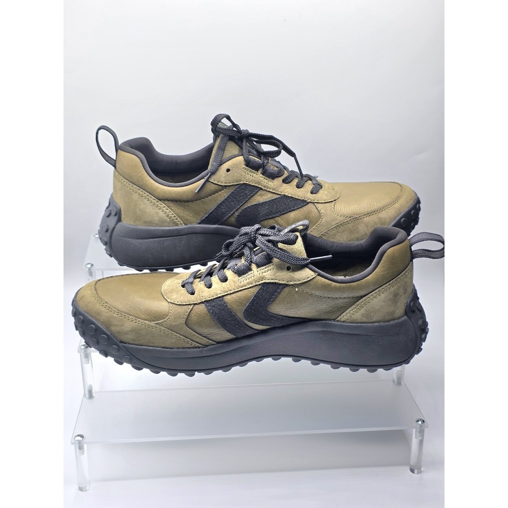 KEEN KS86 Sneakers Shoes Comfortable Durable Retro Dark Olive/Black Men's 9 US